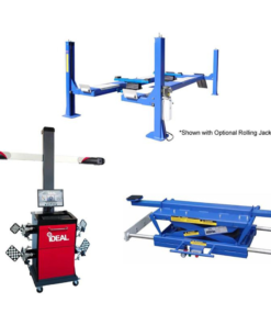 Tuxedo Fp14ko-a 14,000 Lb Alignment Lift, 3d Image Wheel Aligner, Rolling Air Jack Combo Package