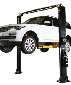 APlusLift 10,000LB 2-Post Overhead Symmetrical and Truly Asymmetrical Single Release Car Lift with 3 Year Warranty - HW-10ASY + installation