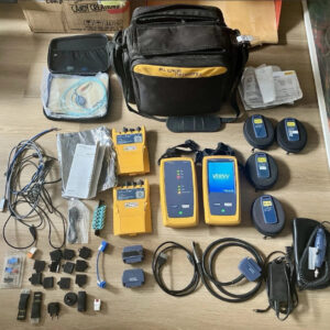 FLUKE DSX2-5000 CABLE ANALYZER KIT (CALIBRATED 2024)
