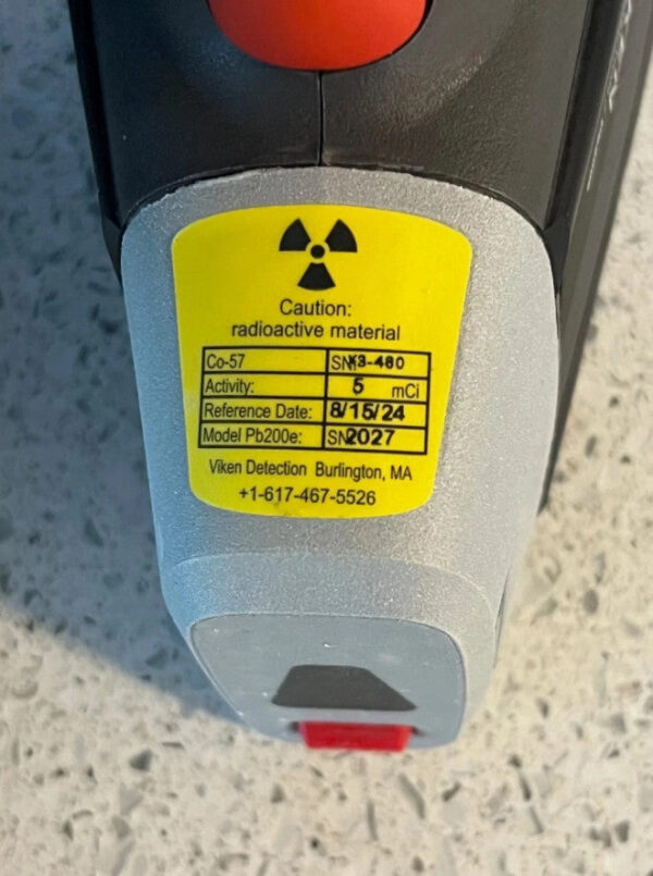 Viken Detection Pb200e (Pb200i) Handheld XRF Lead Paint Analyzer - Image 3