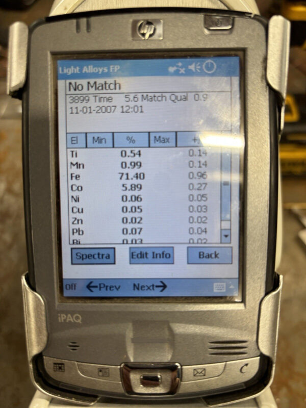 XRF Bruker S1 Tube Sd Portable Handheld Alloy Analyzer ￼ - Image 3