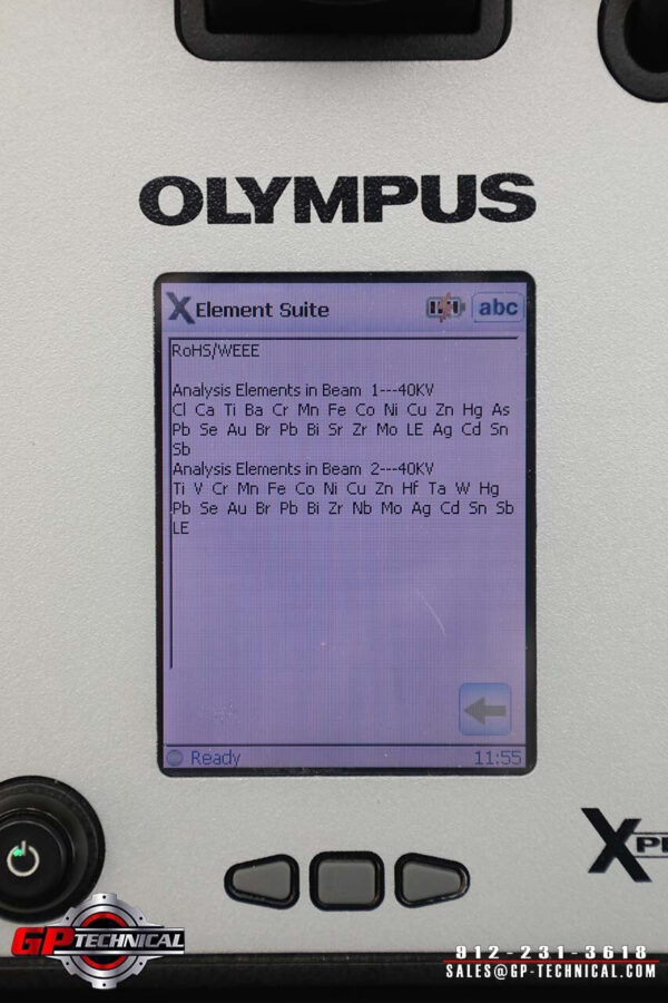 Olympus GoldXpert XP-6500-SDD Portable Benchtop XRF Analyzer for RoHS/WEEE - Image 9