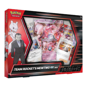 Pokémon TCG: Team Rocket's Mewtwo ex Box