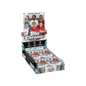 Topps Chrome UEFA Club Competitions UCC 2024-25 Hobby Box